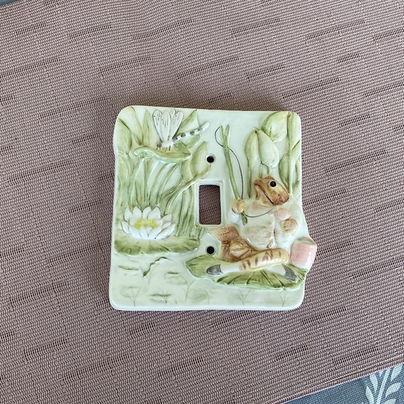 F. Warne & Co Other - Beatrix Potter Lightswitch ceramic cover